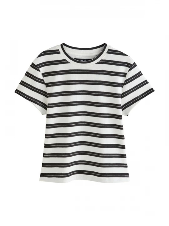 Foto van product Next Shirt zwart / wit