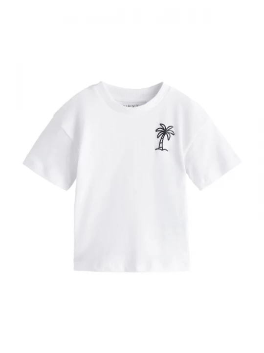 Foto van product Next Shirt zwart / wit