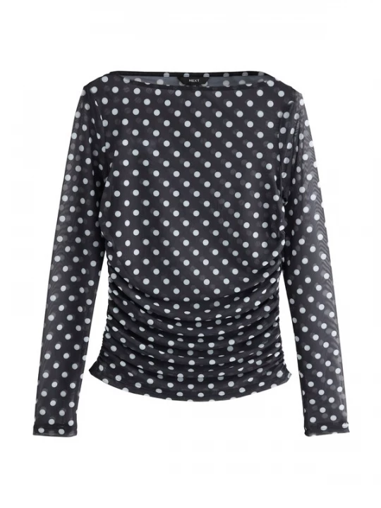 Foto van product Next Shirt zwart / wit