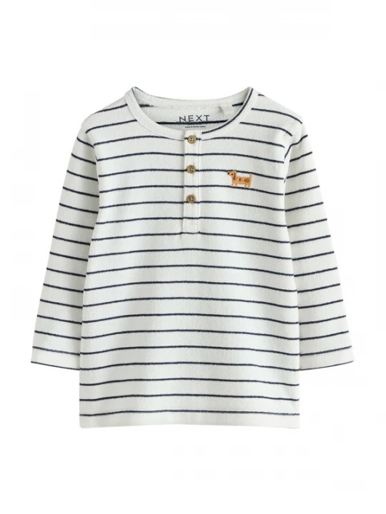Foto van product Next Shirt zwart / wit