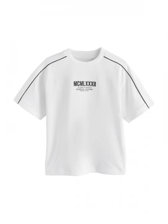 Foto van product Next Shirt zwart / wit