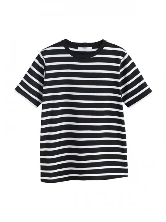 Foto van product Next Shirt zwart / wit