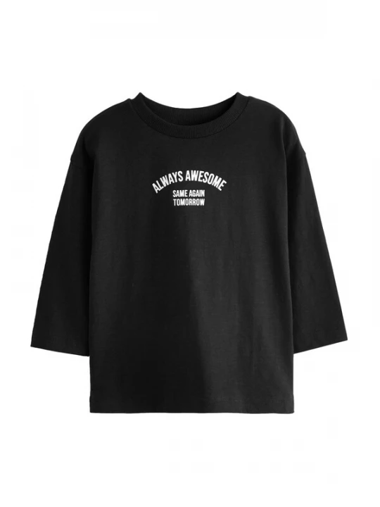 Foto van product Next Shirt zwart / wit
