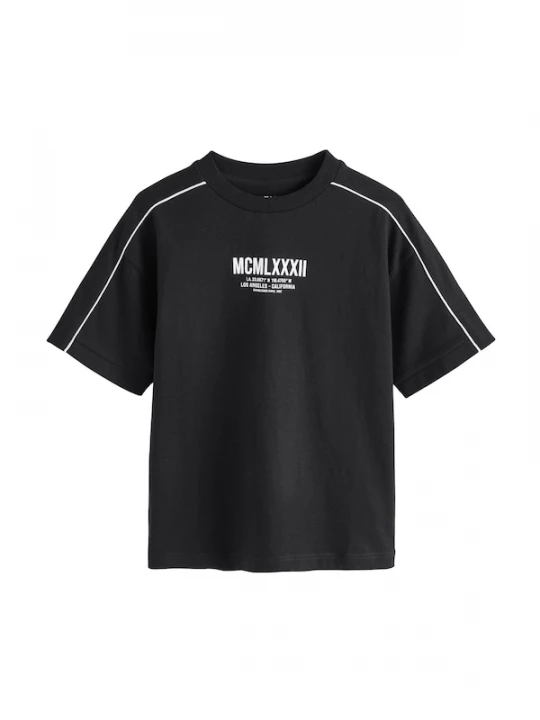 Foto van product Next Shirt zwart / wit