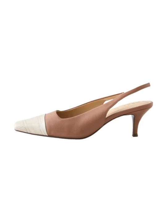 Foto van product Next Slingpumps 'Forever Comfort' mokka / wit