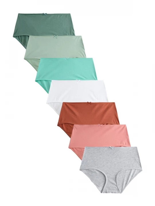 Foto van product Next Slip cognac / grijs gemêleerd / groen / zalm roze / wit