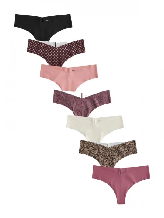 Foto van product Next Slip cognac / rosa / zwart