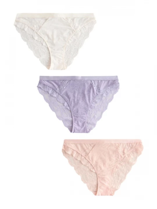 Foto van product Next Slip crème / lavendel / pasteloranje