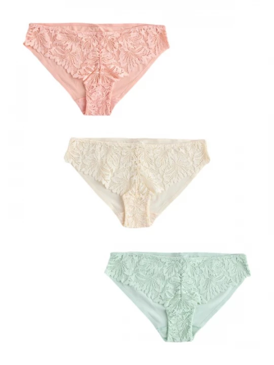 Foto van product Next Slip crème / mintgroen / zalm roze