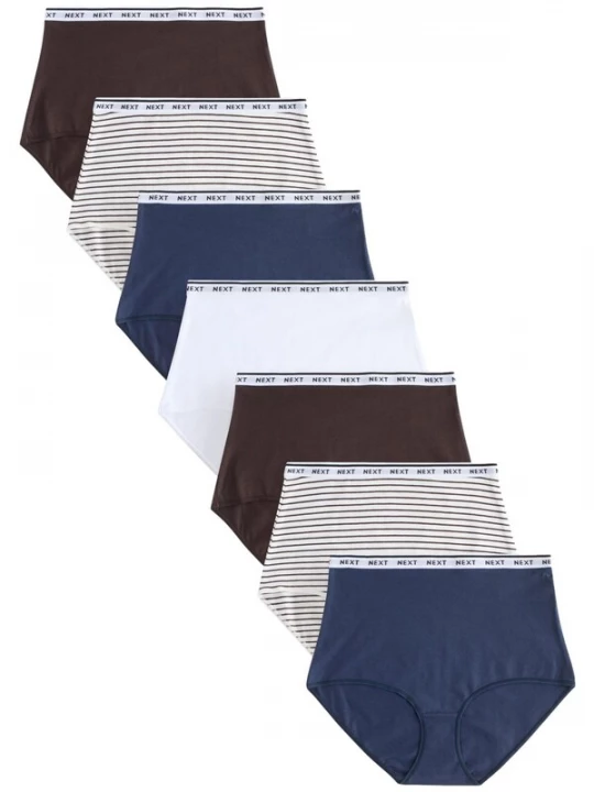 Foto van product Next Slip donkerblauw / bruin / grijs gemêleerd / wit