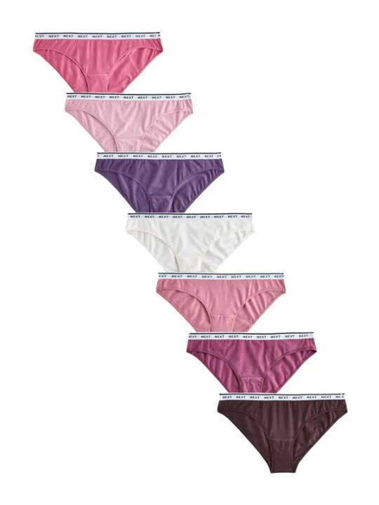 Foto van product Next Slip donkerbruin / bessen / donkerlila / rosa / framboos / oudroze / wit