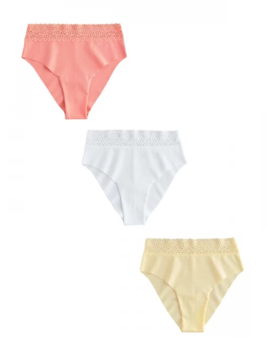 Foto van product Next Slip geel / koraal / wit