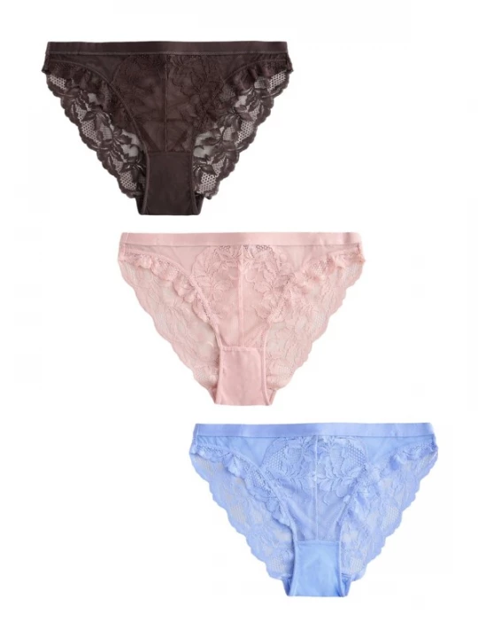 Foto van product Next Slip hemelsblauw / chocoladebruin / rosa