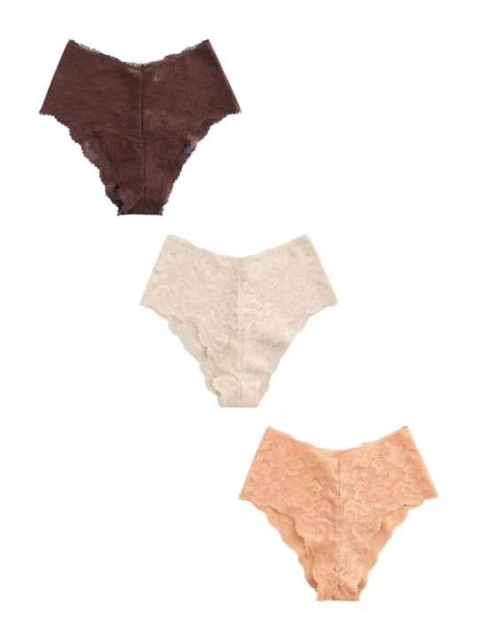 Foto van product Next Slip lichtbeige / donkerbruin / lichtoranje