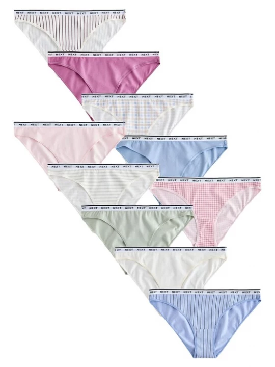 Foto van product Next Slip lichtbeige / lichtblauw / pastelgroen / magenta / pastelroze