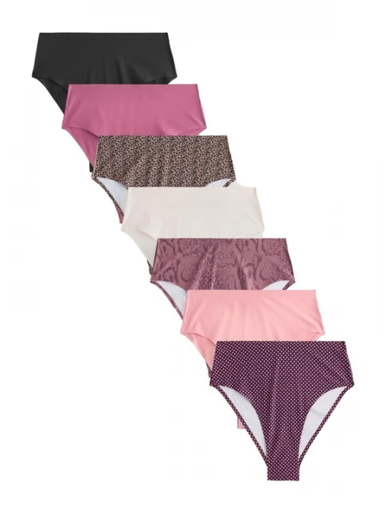 Foto van product Next Slip lichtbruin / mauve / oudroze / zwart / wit