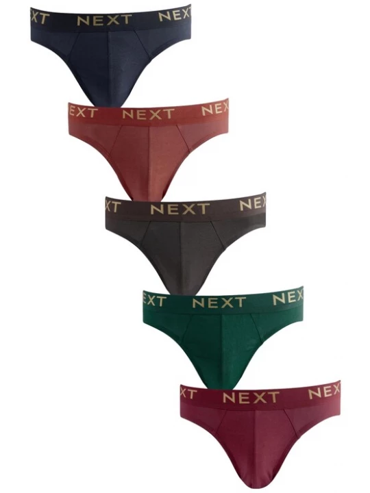 Foto van product Next Slip marine / donkergrijs / spar / wijnrood