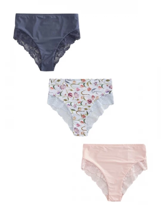 Foto van product Next Slip navy / pastelblauw / groen / rosa