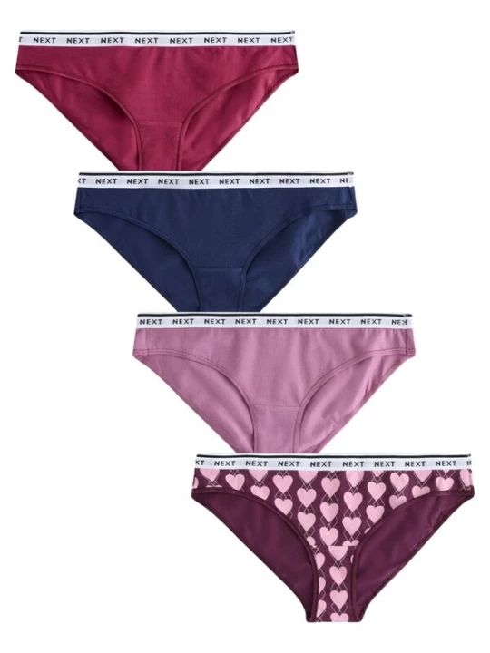 Foto van product Next Slip navy / pink / rood