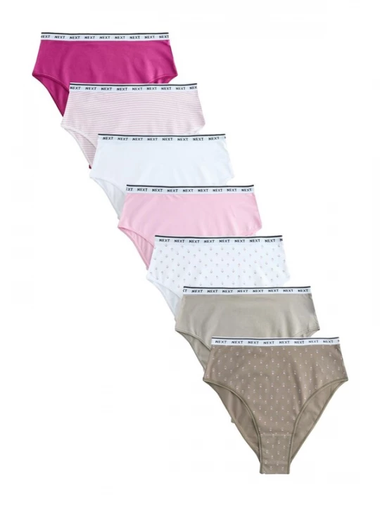 Foto van product Next Slip olijfgroen / pink / rosa / wit