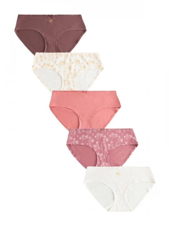 Foto van product Next Slip oudroze / bourgogne / wit