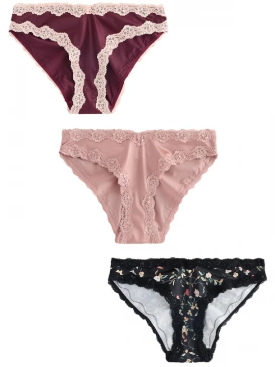 Foto van product Next Slip oudroze / bourgogne / zwart / wit