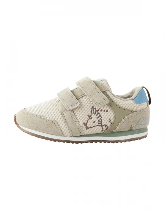 Foto van product Next Sneakers beige / lichtblauw / bruin / olijfgroen