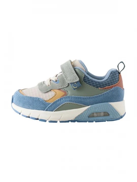Foto van product Next Sneakers lichtbeige / saffier / groen / oranje