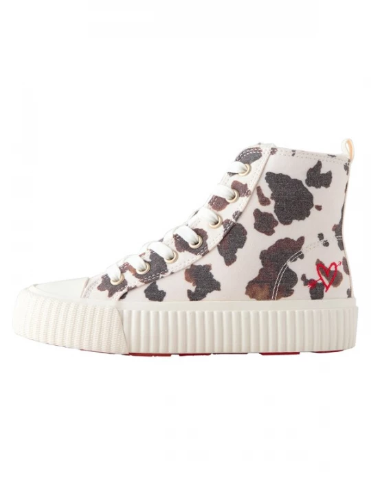Foto van product Next Sneakers donkerbruin / rood / offwhite