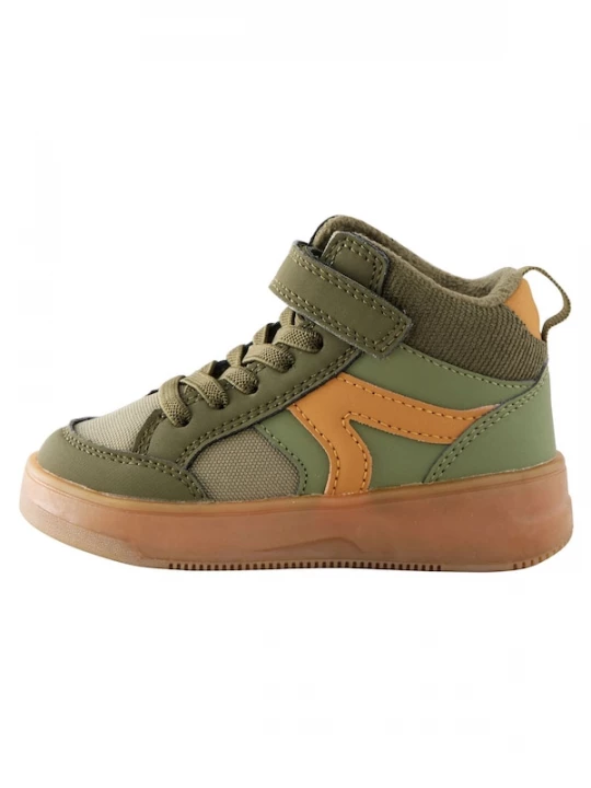 Foto van product Next Sneakers groen / kaki / donkeroranje