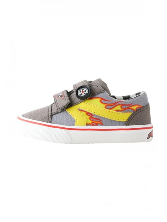 Foto van product Next Sneakers 'Hot Wheels' geel / grijs / rood / zwart