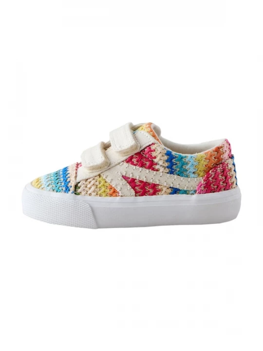 Foto van product Next Sneakers lichtbeige / blauw / citroen / rood