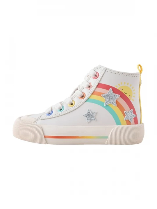 Foto van product Next Sneakers lichtblauw / geel / pink / wit