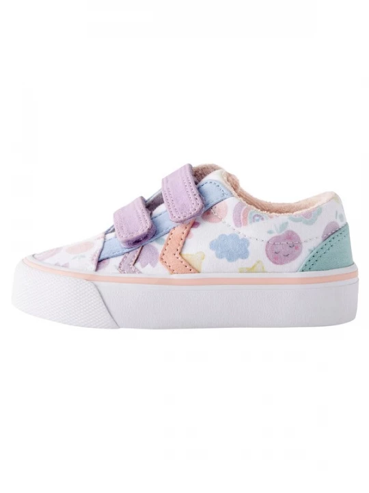 Foto van product Next Sneakers lichtblauw / lichtlila / lichtrood / wit