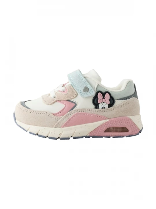 Foto van product Next Sneakers 'Minnie Mouse' ivoor / lichtblauw / rosa / zwart