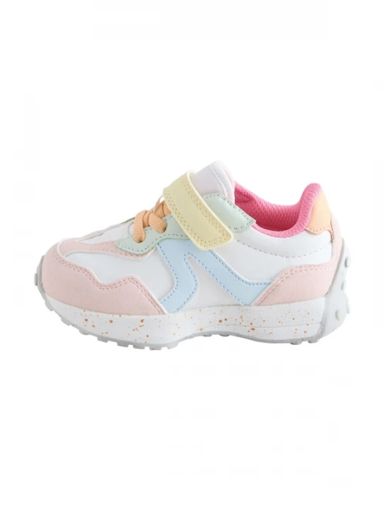 Foto van product Next Sneakers pastelblauw / lichtgeel / rosa / wit