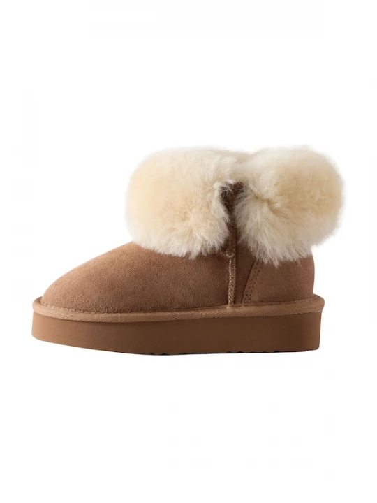 Foto van product Next Snowboots bruin / wit