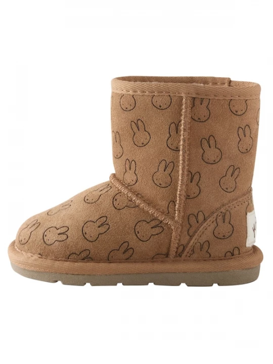 Foto van product Next Snowboots 'Miffy' mokka / zwart