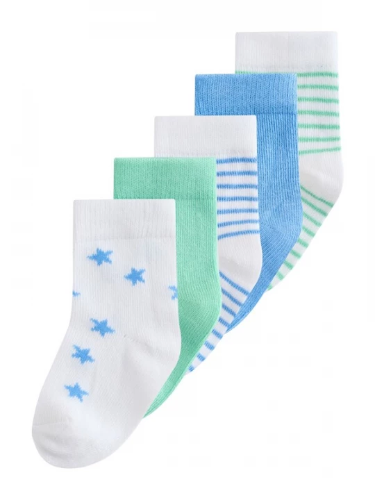 Foto van product Next Sokken azuur / mintgroen / wit