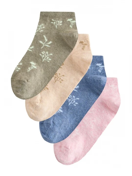 Foto van product Next Sokken beige / blauw gemêleerd / olijfgroen / rosa