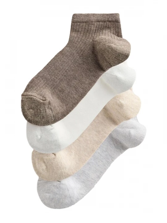 Foto van product Next Sokken beige gemêleerd / bruin gemêleerd / lichtgrijs / wit