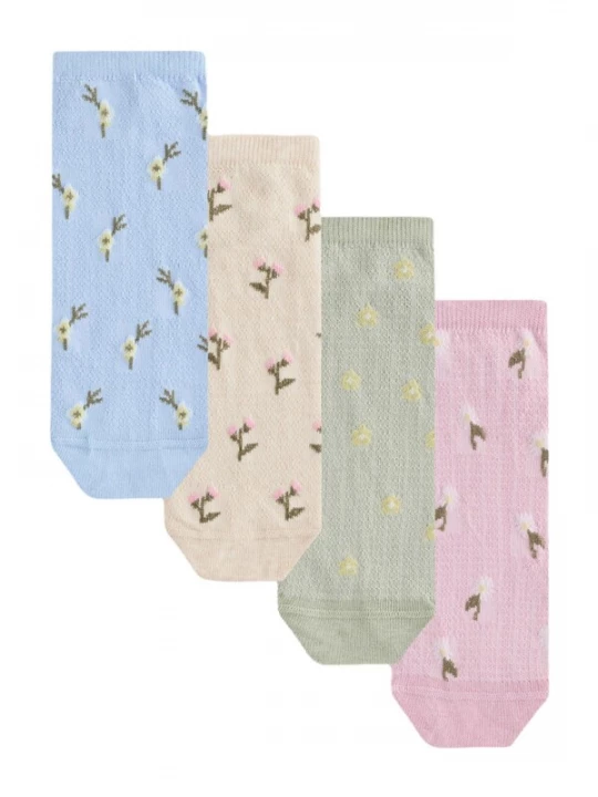 Foto van product Next Sokken beige / lichtblauw / kaki / lichtroze