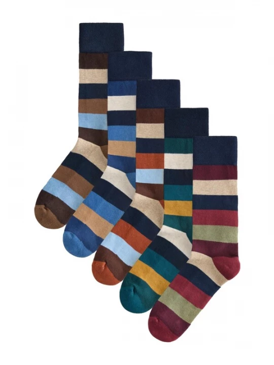 Foto van product Next Sokken beige / navy / bruin / petrol