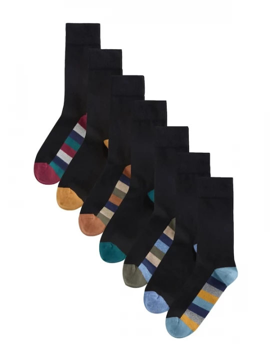 Foto van product Next Sokken blauw / bruin / grijs / zwart