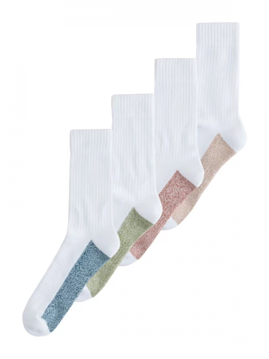Foto van product Next Sokken blauw gemêleerd / bruin gemêleerd / groen gemêleerd / wit