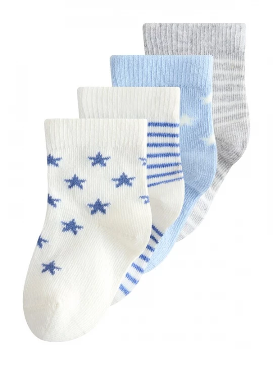 Foto van product Next Sokken blauw gemêleerd / grijs gemêleerd / wolwit
