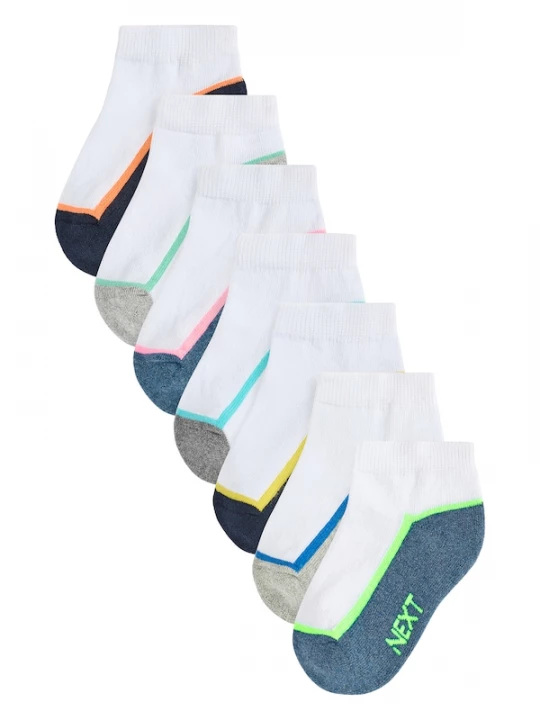 Foto van product Next Sokken blauw gemêleerd / grijs gemêleerd / zwart / wit