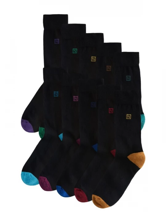 Foto van product Next Sokken blauw / hemelsblauw / lila / zwart