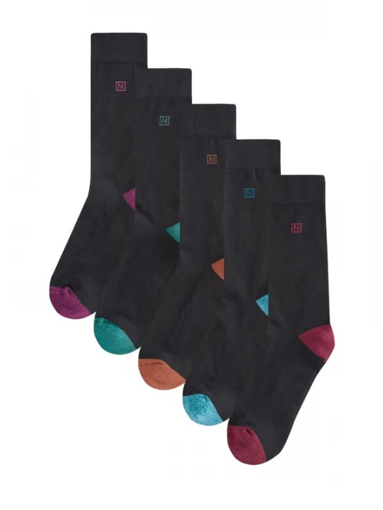 Foto van product Next Sokken blauw / lila / wijnrood / zwart