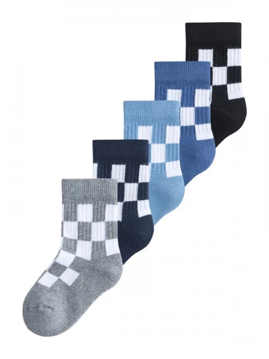 Foto van product Next Sokken blauw / marine / duifblauw / grijs gemêleerd / zwart